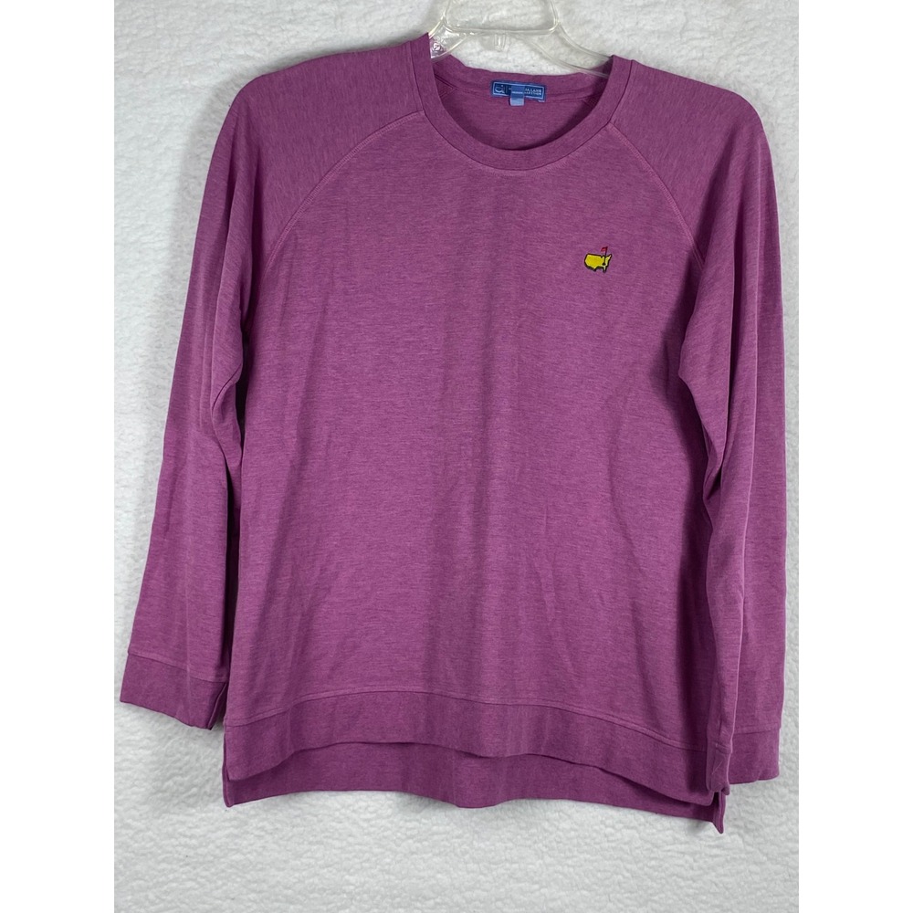 Magnolia Lane Collection Masters Golf Sweatshirt XL Purple Heathered Pullover